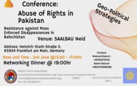 Conference: Abuse of Rights in Pakistan