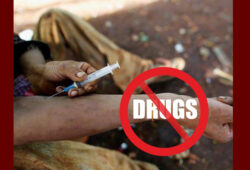 Quetta: Children’s protest against drugs