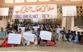 Students of BUETK extend protest into a symbolic hunger strike camp, demanding the fulfillment of educational rights