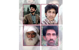 Four more are victims of enforced disappearance in Awaran and Quetta. Military operation continues in Awaran