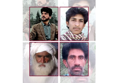 Four more are victims of enforced disappearance in Awaran and Quetta. Military operation continues in Awaran