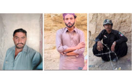 Operation continues in Dera Bugti, three missing persons have been identified