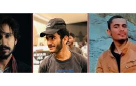 Three Young Baloch forcibly disappeared