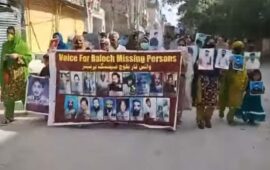 VBMP5’s rally & demonstration in front of Quetta Press Club against non-recovery of missing persons