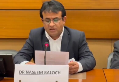 کیچ واقع خلاف مل کر پاکستانی عزائم کو ناکام بنانا ہوگا ، چیئرمین بی این ایم