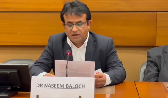 Pakistan’s Colonization efforts in Balochistan threaten to alter demography. Dr Naseem