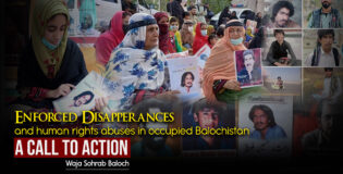 Enforced Disappearances and Human Rights Abuses in Occupied Balochistan: A Call to Action