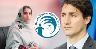 Baloch Human Rights Council writes to Canadian PM Justin Trudeau