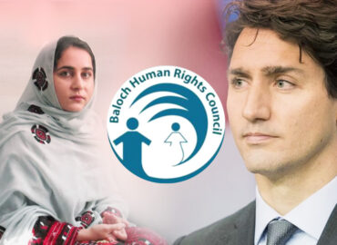 Baloch Human Rights Council writes to Canadian PM Justin Trudeau