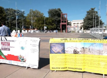 Cries of Baloch echoes in Geneva over Pakistan’s ‘Kill and Dump’ policy