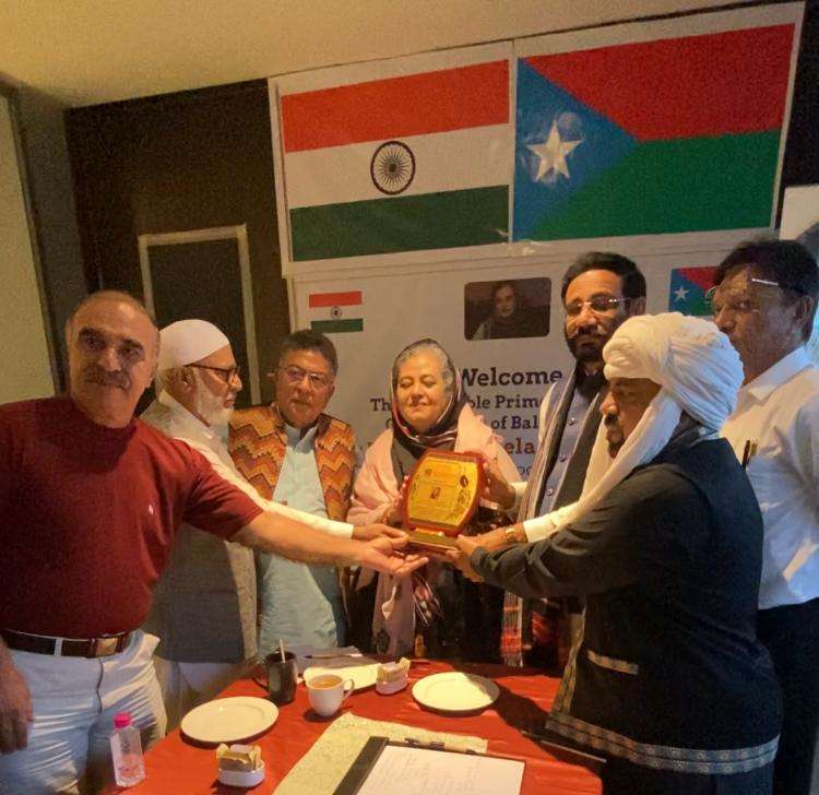 The Baloch community in India must maintain unity and actively support the struggle for Balochistan’s freedom. Rajbanuk Naela Quadri Baloch,