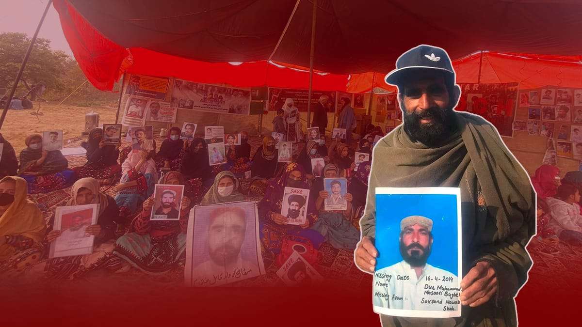 The protest camp against the Baloch genocide and forced disappearances in Islamabad has entered its 35th day