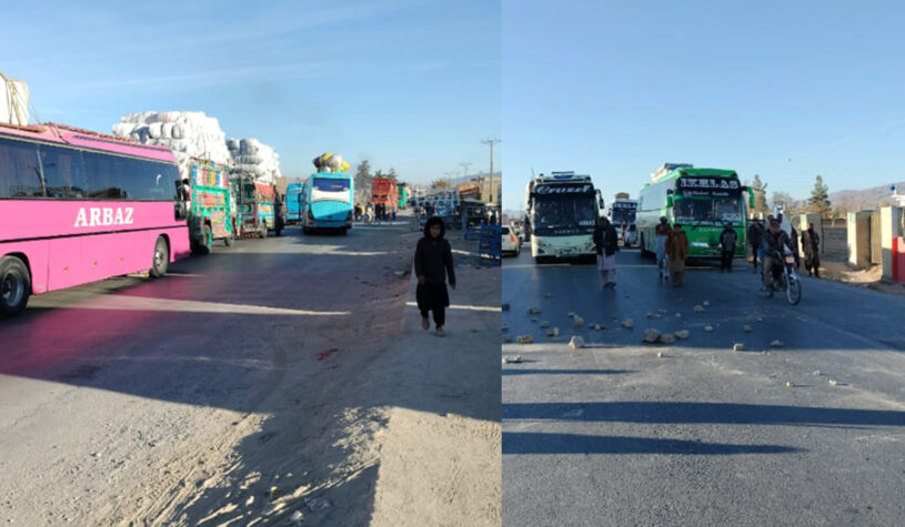 مستونگ میں سی ٹی ڈی کی گھر پر چھاپہ، 3 افراد لاپتہ لواحقین کا کوئٹہ کراچی شاہراہ پر دھرنا