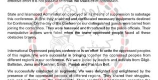 International Oppressed Peoples Conference