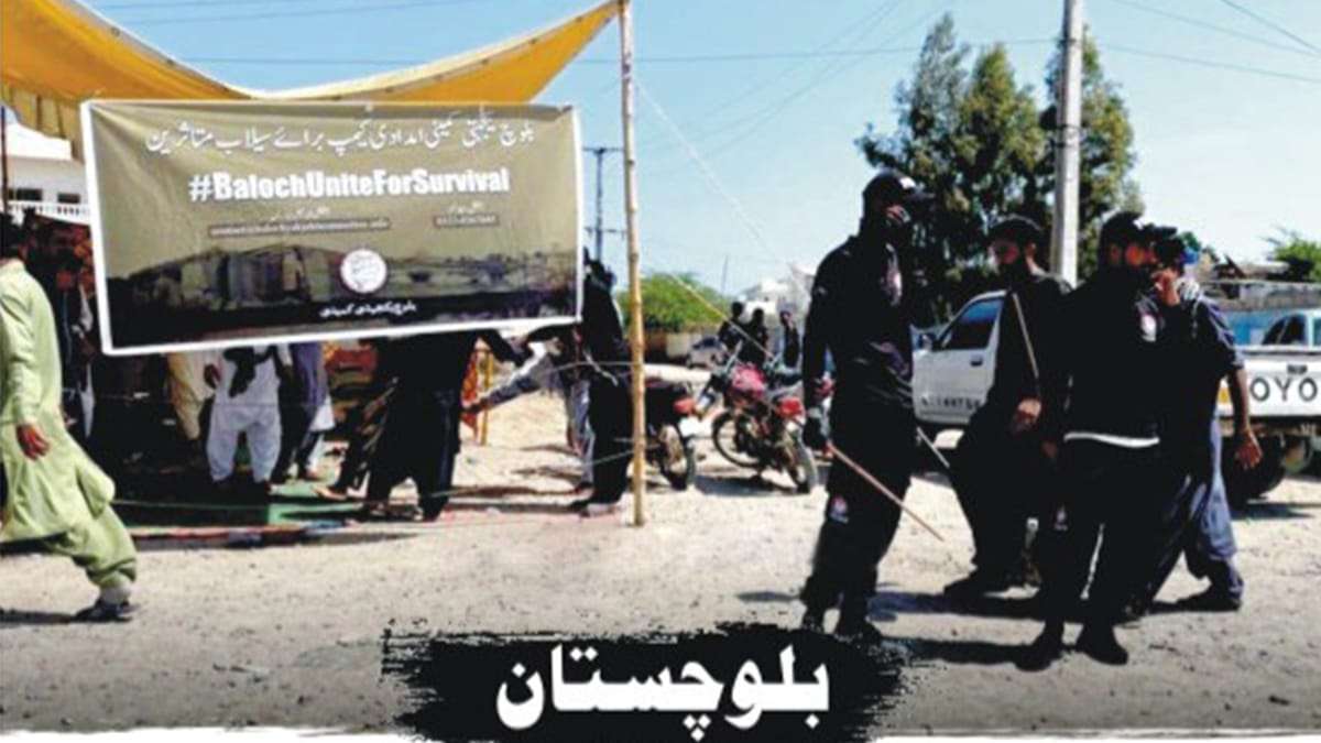 امدادی کیمپ چوری معملہ، گوادر پولیس چور نکلی، کیمپ دوبارہ قائم کرنے کااعلان