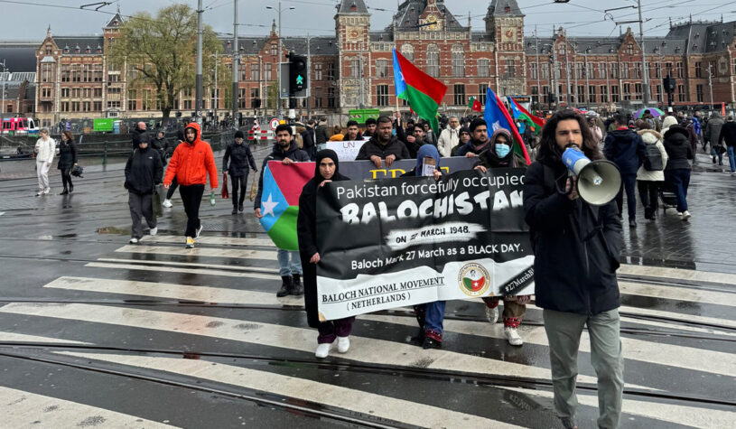 27 مارچ یوم سیاہ پر احتجاج: بی این ایم نیدرلینڈز کا بلوچ نسل کشی پر عالمی توجہ کا مطالبہ