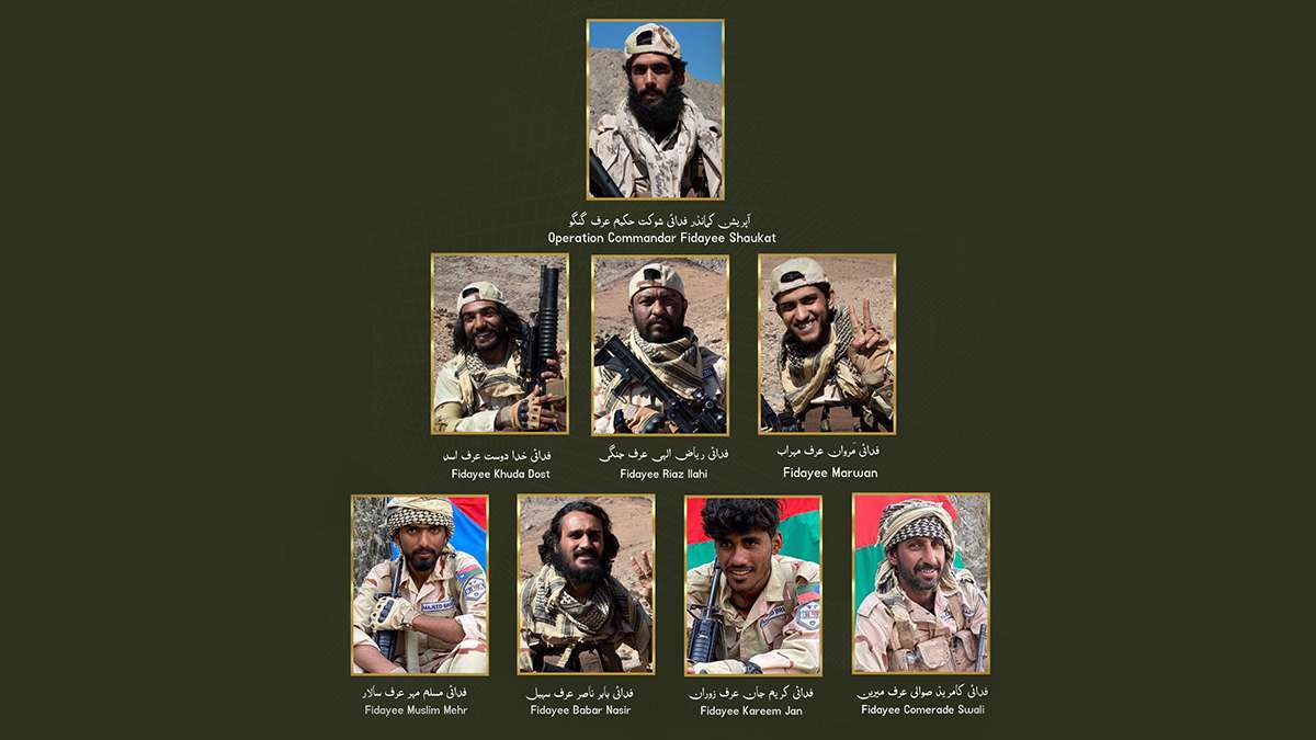 More than 25 military personnel killed in Gwadar operation, 8 soldiers of Majeed Brigade sacrificed- BLA