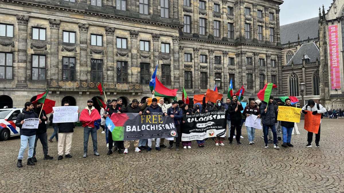 27 March Black Day Protest: BNM Netherlands Calls for Global Attention to Baloch Genocide
