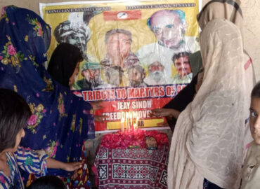 The Jeay Sindh Freedom Movement paid a profound tribute to the National Martyrs on April 21st