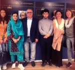 Dr. Mahrang Baloch Meets Nobel Laureate’s Children and Journalist in Norway, Discussing Human Rights and Activism