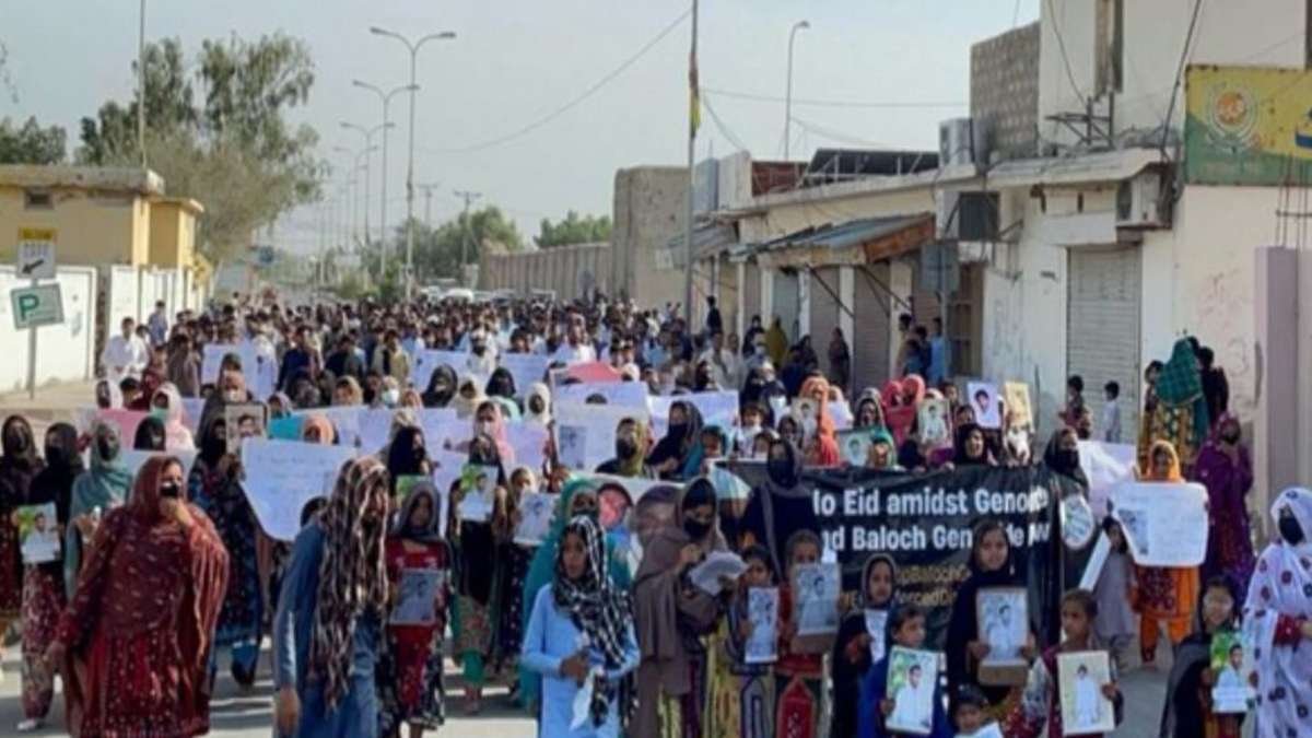 Baloch Families Protest on Eid-ul-Adha, Demanding Justice
