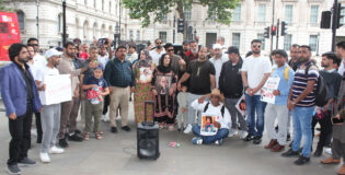 London Witnesses Massive Protest as Disappearance of Baloch Businessman Completes 4 Years