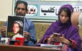 Family appeals for justice after disappearance of Babul Baloch