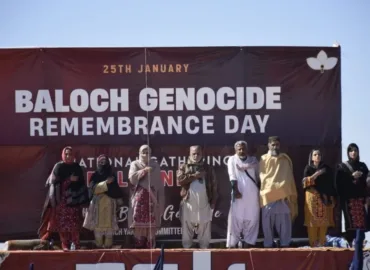 دالبندین قومی اجتماع ریاست کے جبر اور بربریت پر مبنی نظام کے خلاف بلوچ قوم کا ایک ریفرینڈم ہے. ماہ رنگ بلوچ