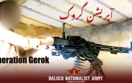 بلوچ نیشنلسٹ آرمی ایرانی مقبوضہ بلوچستان میں چھ مختلف حملوں کی ذمہ داری قبول کرتی ہے۔ ترجمان