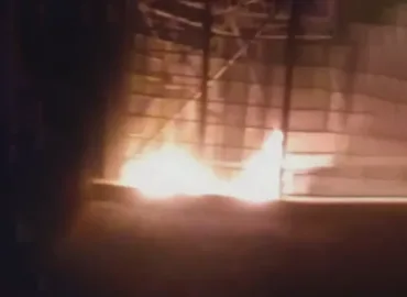 بلوچستان کے مقبوضہ علاقے زیارت گیاہان، جسے کرمان صوبے میں شامل کیا گیا ہے،ریڈار ٹاور کو مسلح افراد نذرآتش 