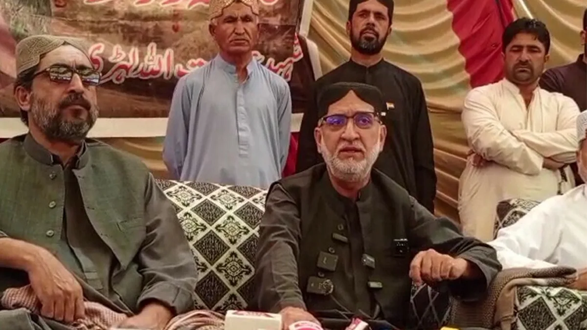 Mengal critiques state repression in Balochistan at all-party conference during Lakpass sit-in