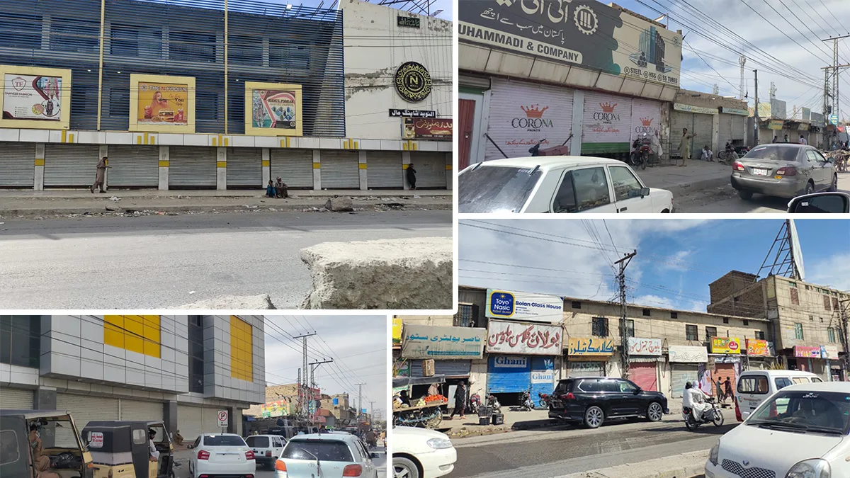 Balochistan cities observe shutdown strike amid BNP-M protests