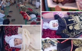 وزیرستان میں ڈرون حملہ اور بچوں کا قتل, پشتون نسل کشی ہے۔  بلوچ یکجہتی کمیٹی