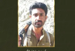 بلوچ قومی مزاحمت کا ایک ستون: سینٹرل کمانڈر باسط زہری عرف قاضی انتقال کر گئے ۔ بی ایل اے