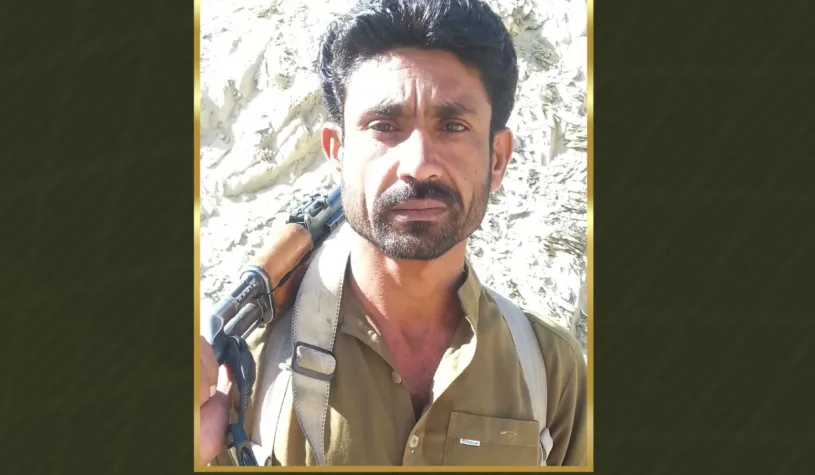 بلوچ قومی مزاحمت کا ایک ستون: سینٹرل کمانڈر باسط زہری عرف قاضی انتقال کر گئے ۔ بی ایل اے