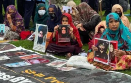 Baloch families confront a crackdown in Islamabad as protests for missing persons reach the fourth day