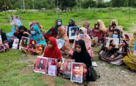 Families and activists establish a protest camp in Islamabad calling for Release of BYC leaders and missing Baloch