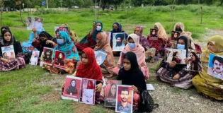 Families and activists establish a protest camp in Islamabad calling for Release of BYC leaders and missing Baloch