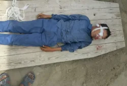 تمپ سڑک ٹوٹنے کے باعث اسکول وین حادثہ، دس سالہ طالبعلم جاں بحق