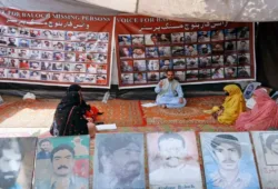 جبری گمشدگیوں کےخلاف وی بی ایم پی کے احتجاجی کیمپ کوکوئٹہ پریس کلب کےسامنے 5916دن مکمل