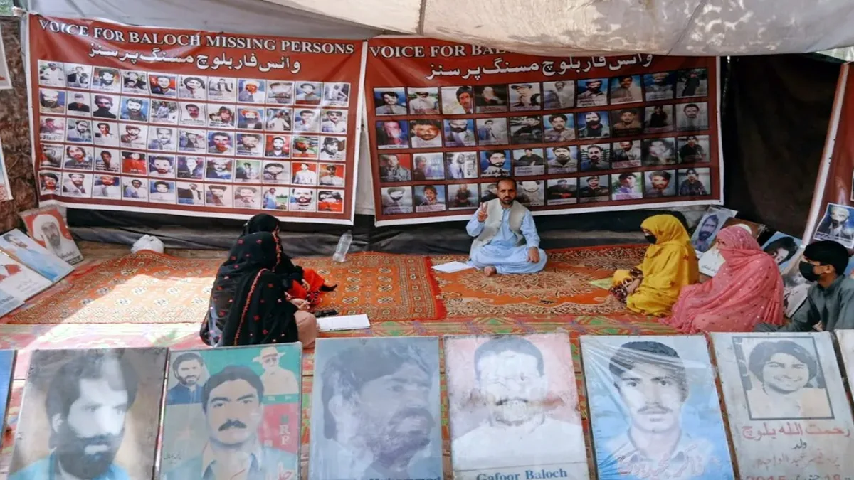 جبری گمشدگیوں کےخلاف وی بی ایم پی کے احتجاجی کیمپ کوکوئٹہ پریس کلب کےسامنے 5916دن مکمل