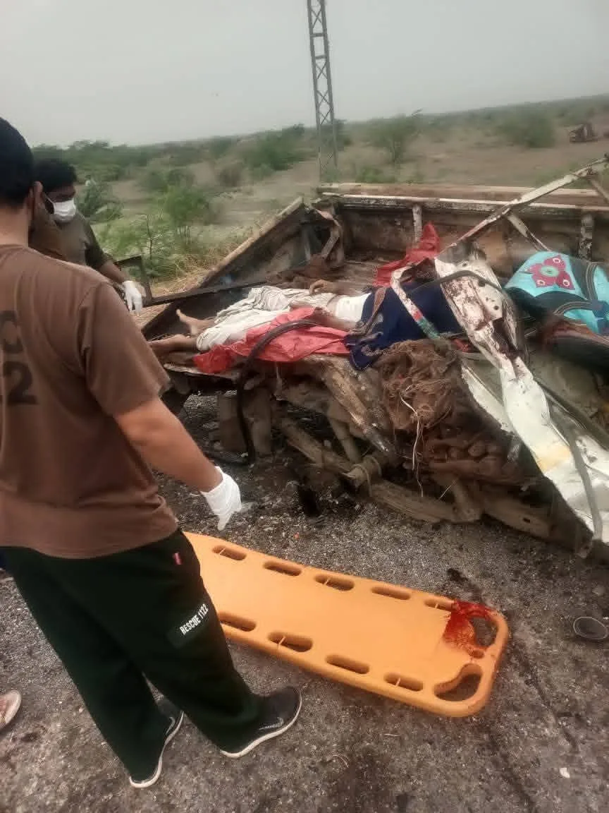 لسبیلہ، اوتھل کے قریب حادثہ 9 افراد جاں بحق دو زخمی