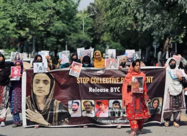 Today marks the 36th consecutive day of the Islamabad sit-in by families of Baloch Yakjehti Committee (BYC) leaders and the forcibly disappeared.