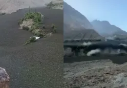 غذر گلیشیئر پھٹنے سے سیلاب نے تباہی مچادی، متعدد دیہات زیر آب.