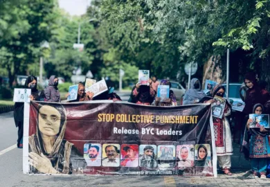 اسلام آباد: دھرنا جبری گمشدگیوں کے خلاف احتجاج کو 42 دن مکمل