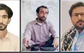 گوادر تربت کراچی زی پاکستانی پوج ءَ جتائیں جاھاں بیڑ برتگ ءُ شش  مردم آوار جنگ ءَ پد بیگواہ کرتگ۔