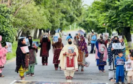 اسلام آباد زھرشانی ءِ چل ءُ یکمی روچ: مئے  زھرشانی آئی دودیمیں نزام ءَ پاشک کنگ ءَ اِنت