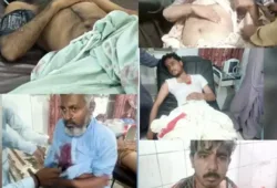 تربت دستی بم دھماکے میں آٹھ افراد زخمی