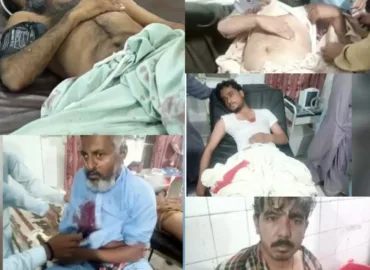 تربت دستی بم دھماکے میں آٹھ افراد زخمی