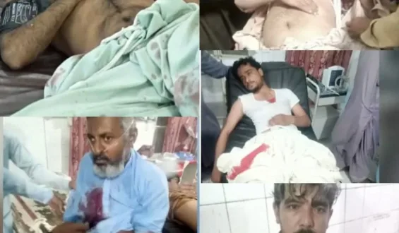 تربت دستی بم دھماکے میں آٹھ افراد زخمی